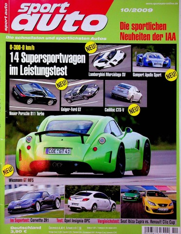 Deckblatt Sport Auto (10/2009)